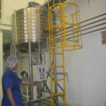 Fabricación e Instalación de tanque con escalera de acceso Molitalia
